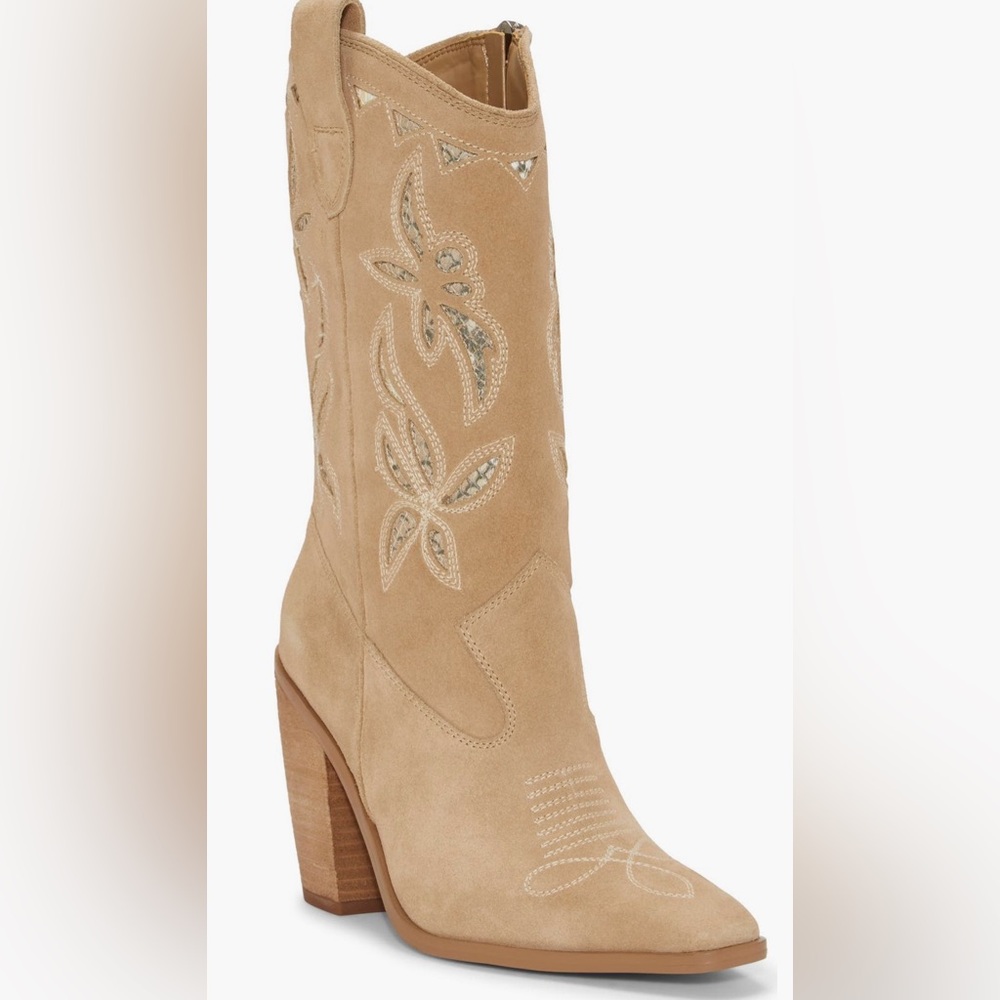 Vince Camuto Alisah Square Toe Western Boot